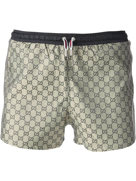 mens gucci bathing suit|Gucci swim trunks cheap.